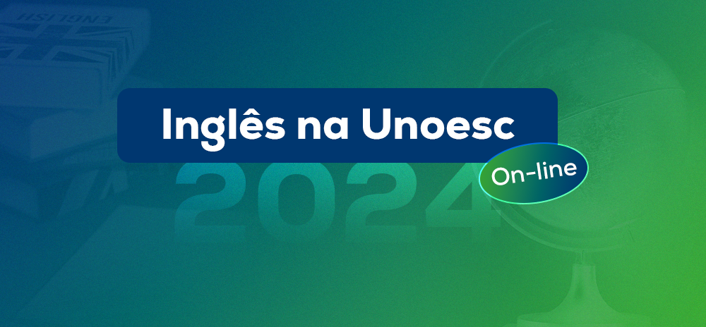 Aprenda Inglês na Unoesc; inscrições abertas até 27 de março
