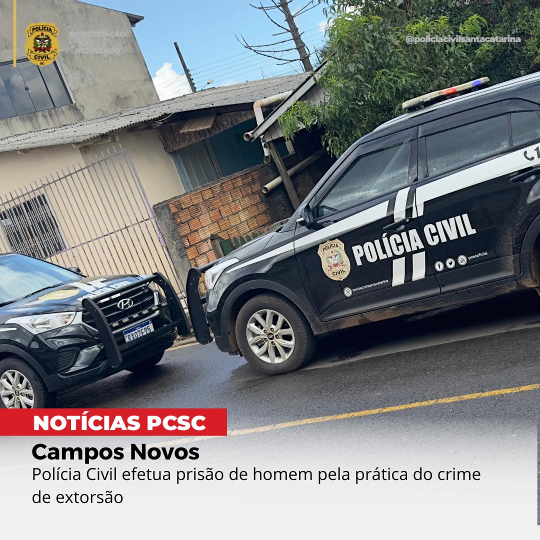 Homem é preso pela prática do crime de extorsão - Jornal O Celeiro