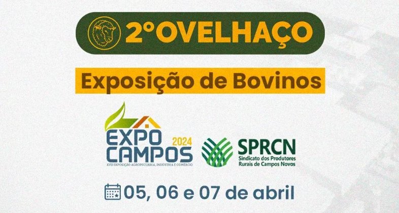 2º Ovelhaço será realizado durante a EXPOCAMPOS