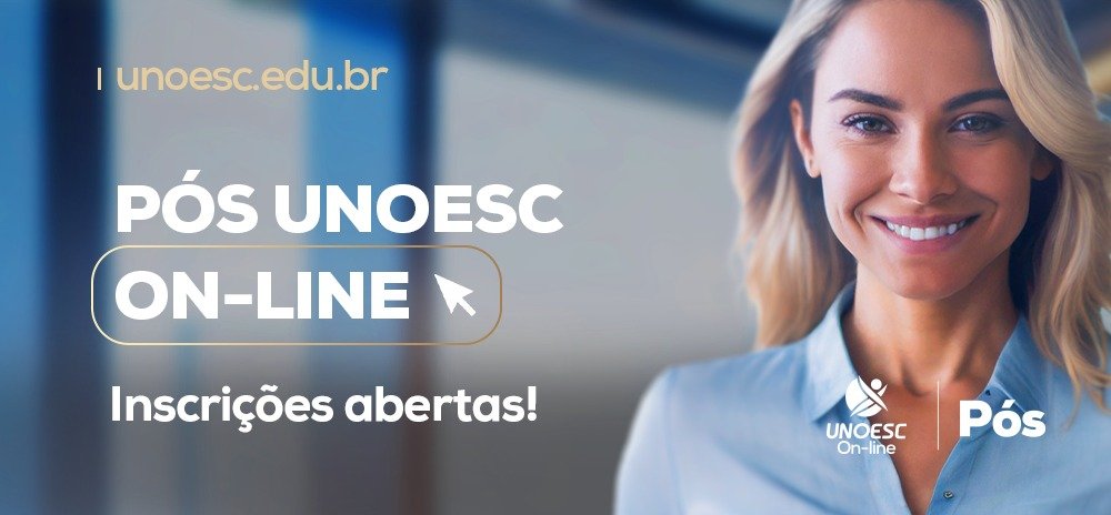 Unoesc On-line tem 29 cursos confirmados de Pós-graduação
