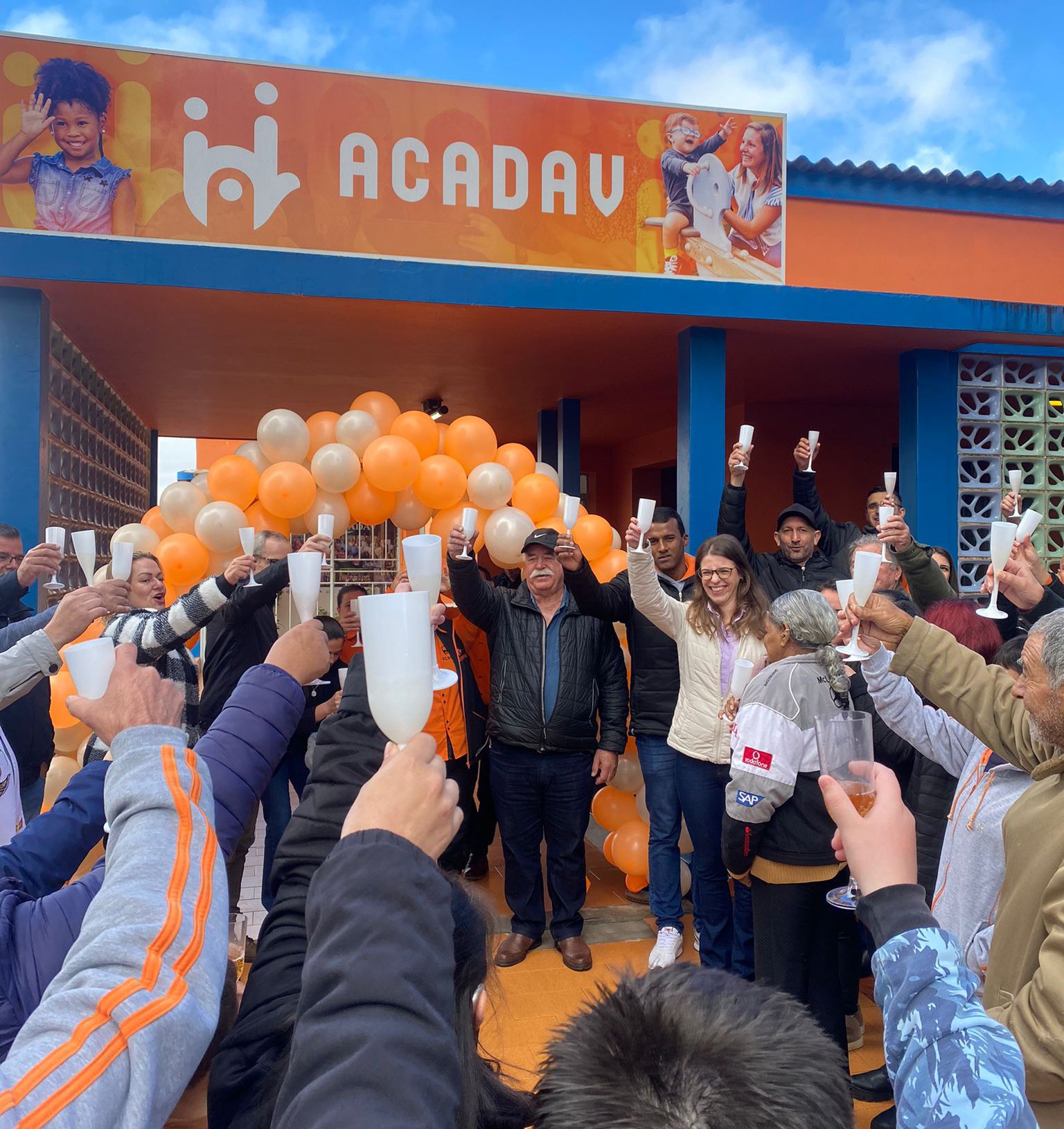 Acadav realiza inauguração de Jardim Sensorial