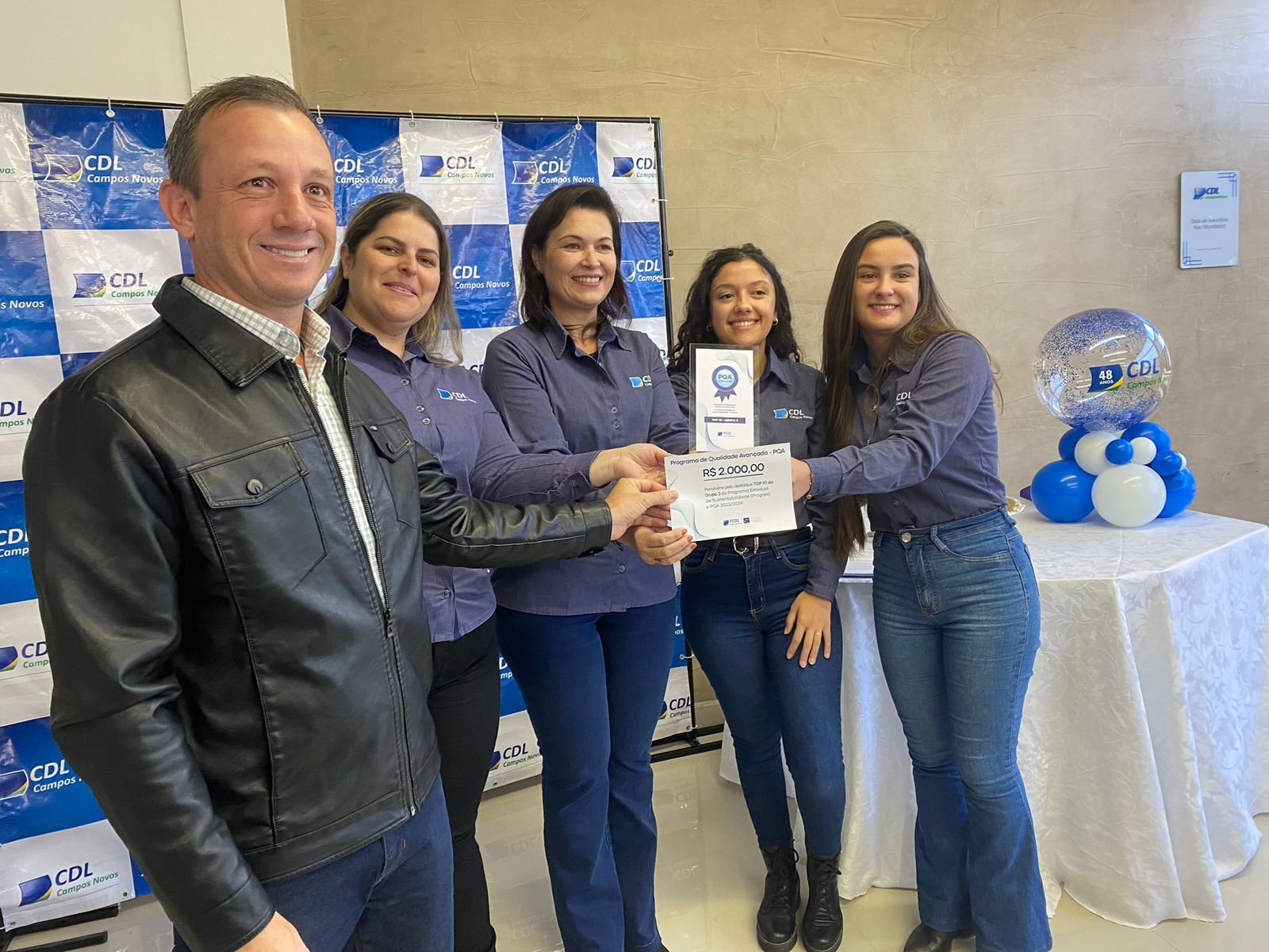 CDL de Campos Novos fica em 5º lugar em ranking estadual
