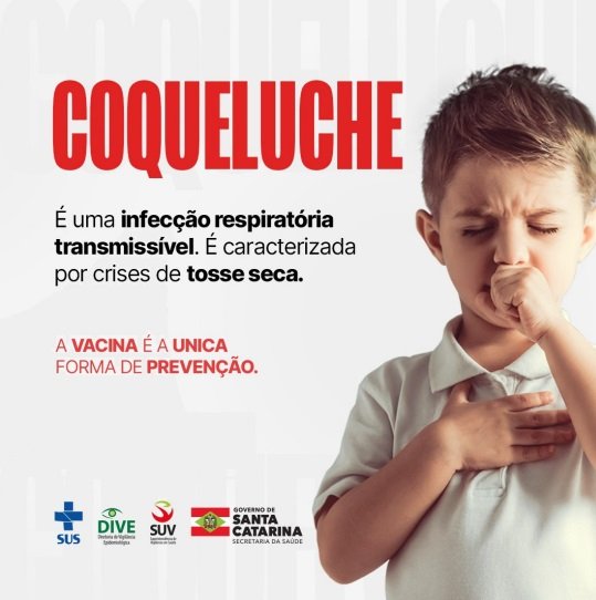 Vacinação é Fundamental em Santa Catarina para enfrentar casos de Coquelouche