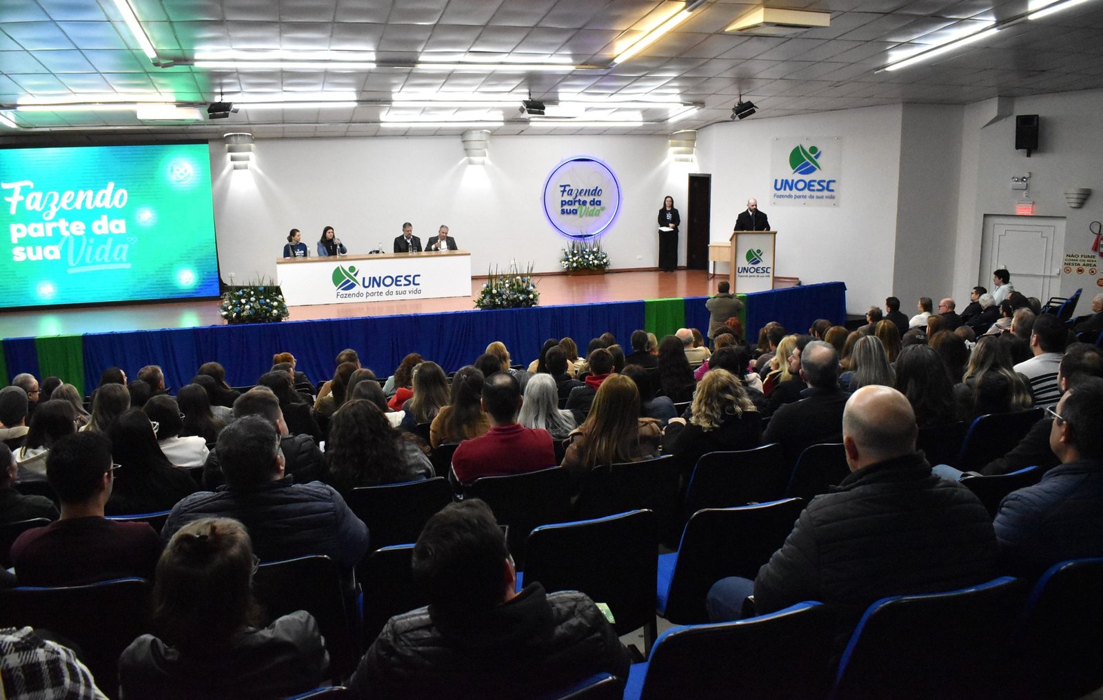 Unoesc homenageia colaboradores de Joaçaba, Campos Novos e Capinzal pelo tempo de serviço prestado