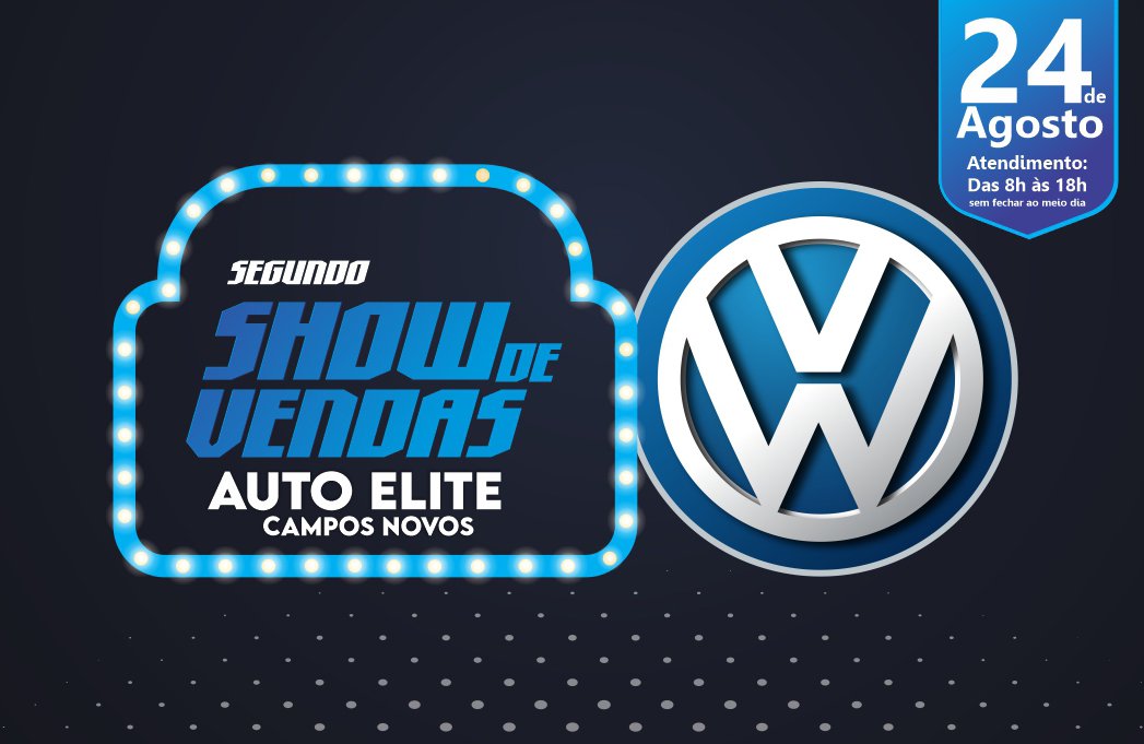 2º Show de Vendas Auto Elite será dia 24 de agosto