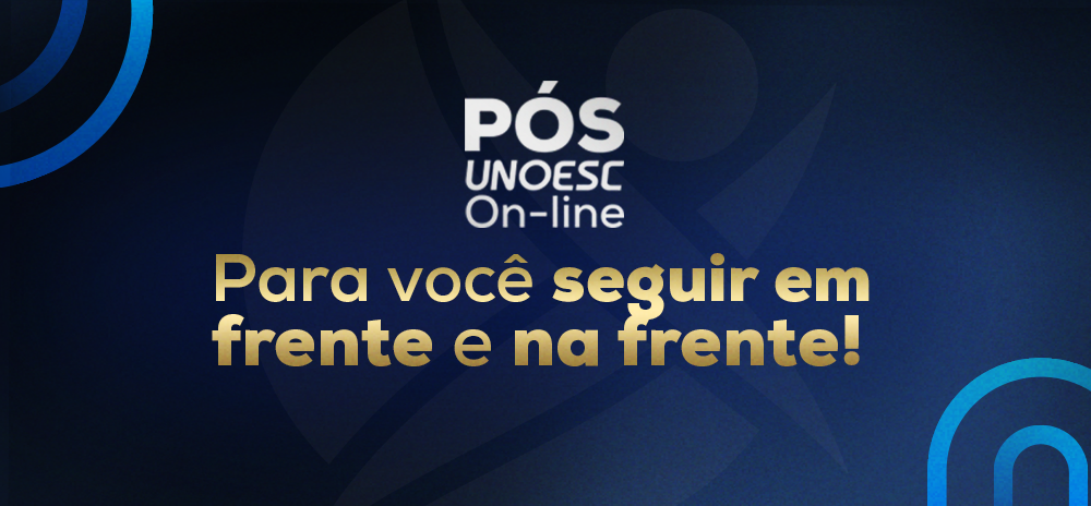 Cursos de Pós-graduação On-line da Unoesc estão com inscrições abertas e matrículas gratuitas