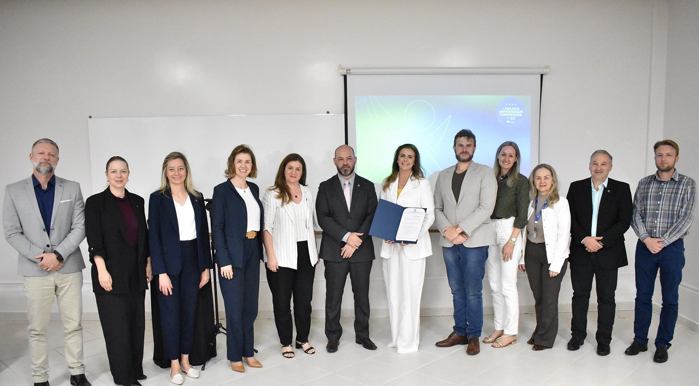 Empossada a nova coordenação administrativa da Unoesc Campos Novos