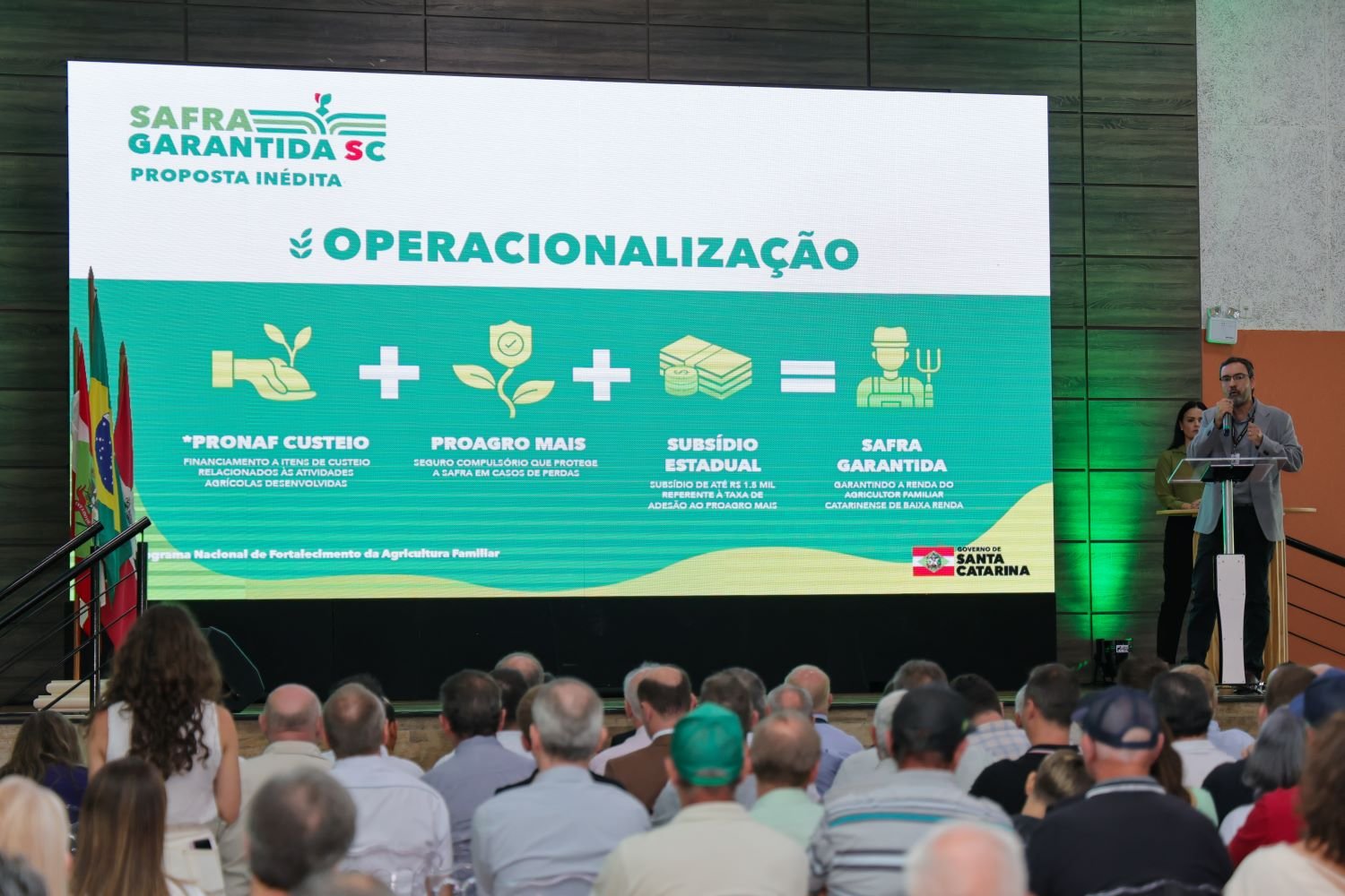 Governo do Estado lança o Safra Garantida SC com R$ 84 milhões em investimentos