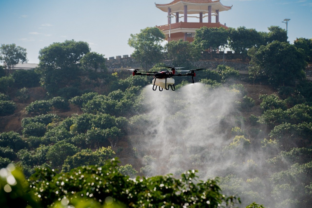 Uso de drones na agricultura