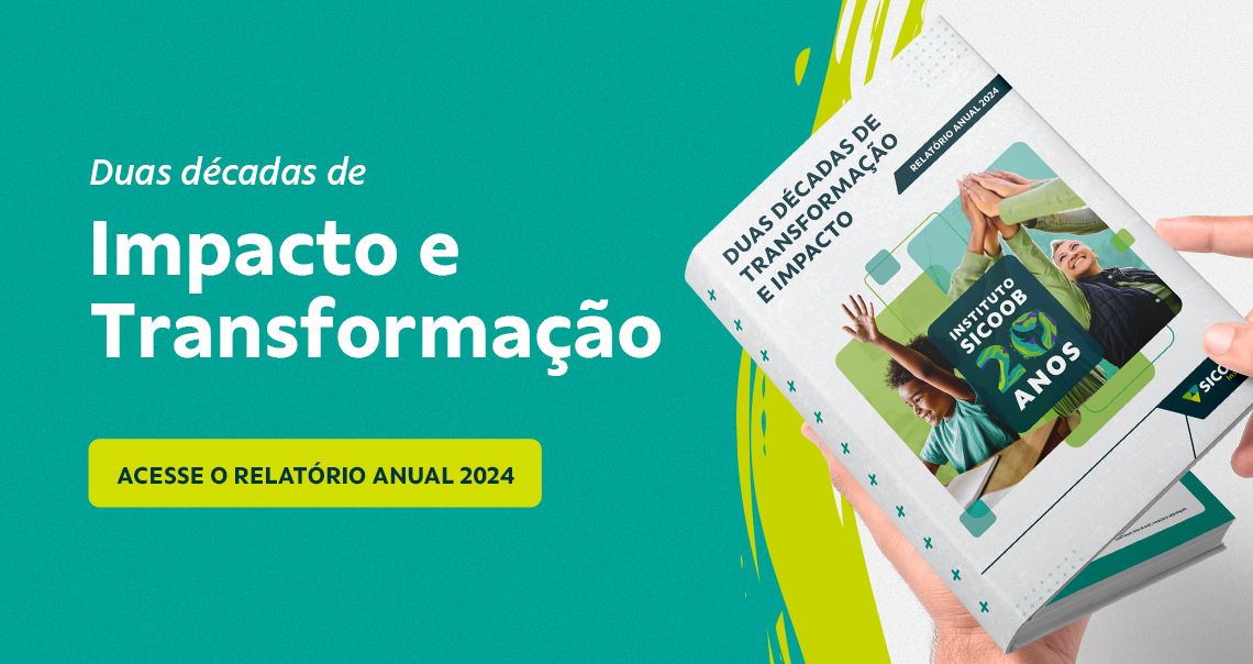 Instituto Sicoob celebra 20 anos e impacta 4,4 milhões de pessoas por meio de ações e programas em 2024