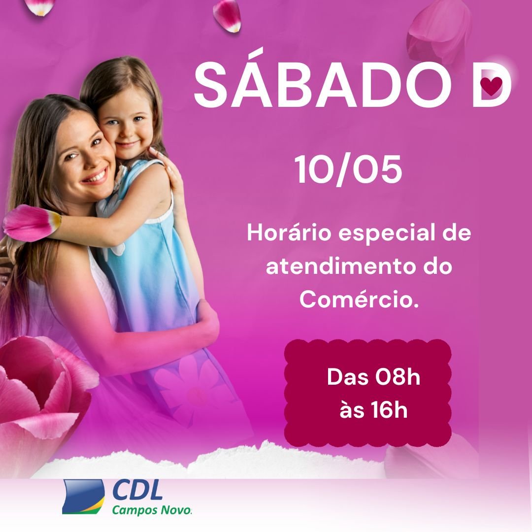 CDL realiza Sábado ‘D’, especial Dia das Mães