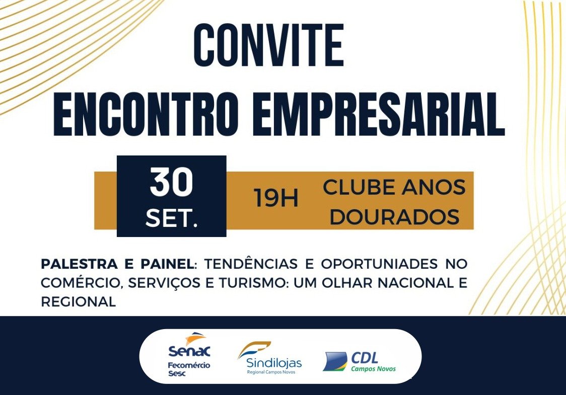 CDL realiza posse de Diretoria em ENCONTRO EMPRESARIAL