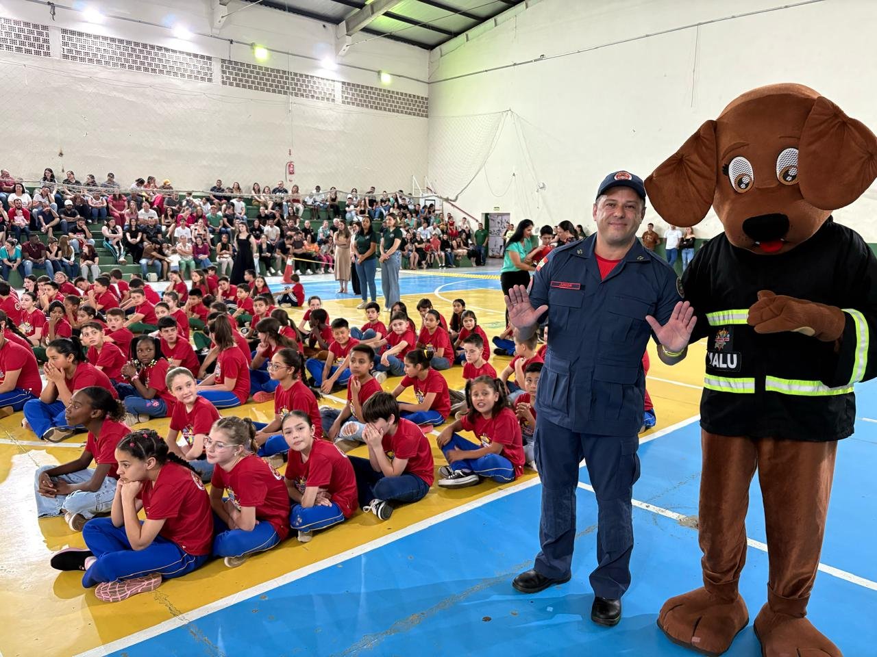 Formatura de Bombeiros Mirins marca momento especial em Campos Novos