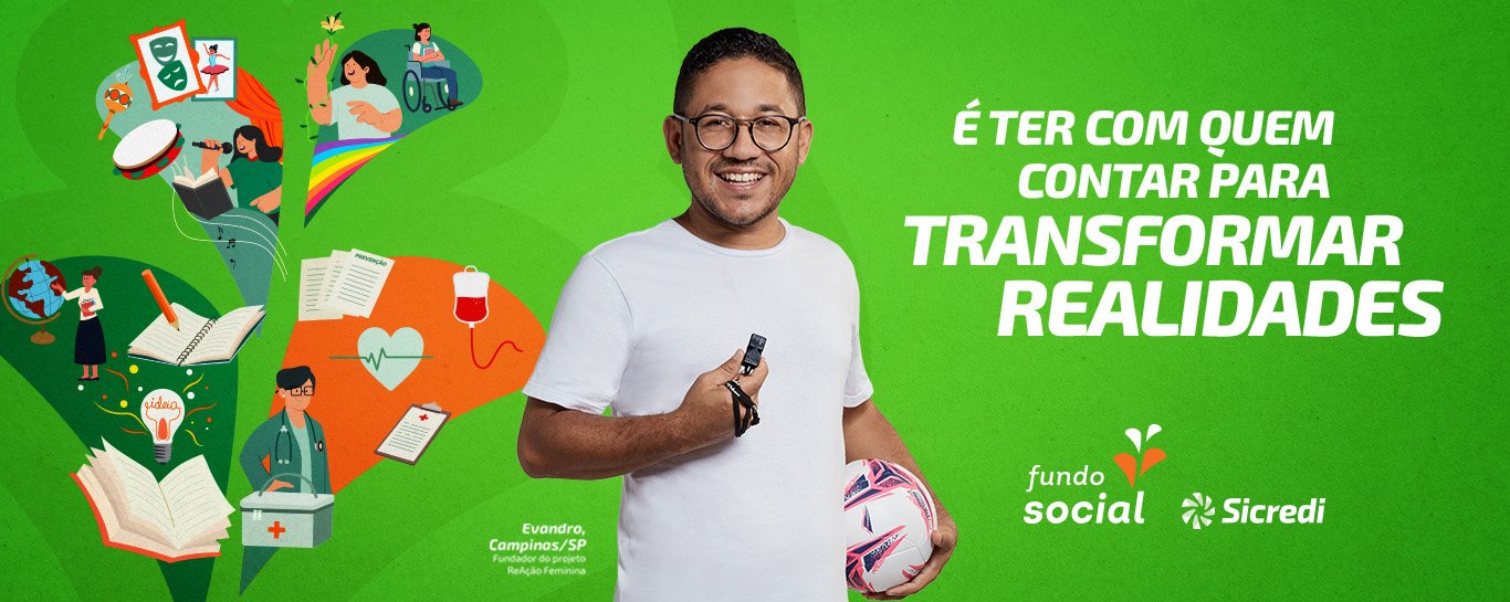 Transforme realidades: Fundo Social 2026 da Sicredi Altos da Serra RS/SC está com as inscrições abertas