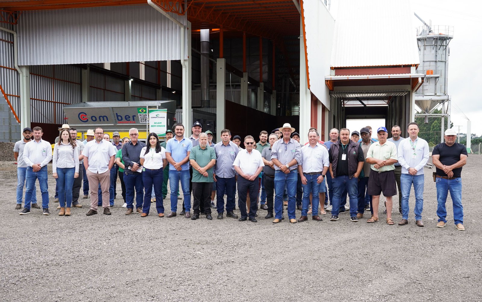 Copercampos reinaugura unidade de armazenagem em Otacílio Costa/SC