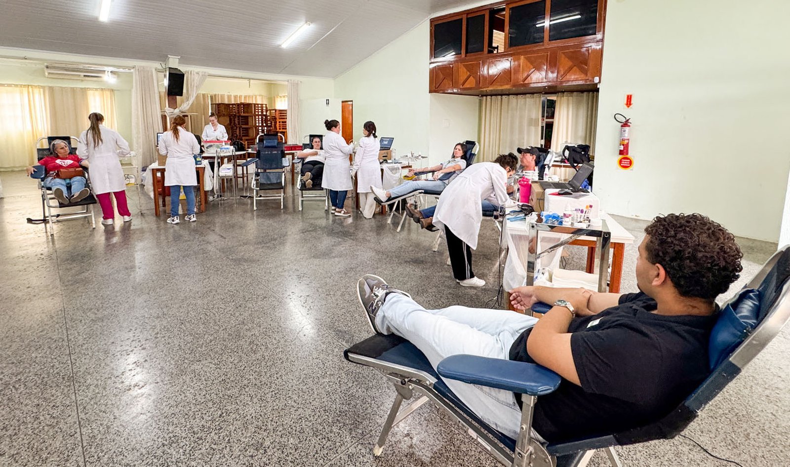 Copercampos promove ação de doação de sangue em parceria com o Hemosc