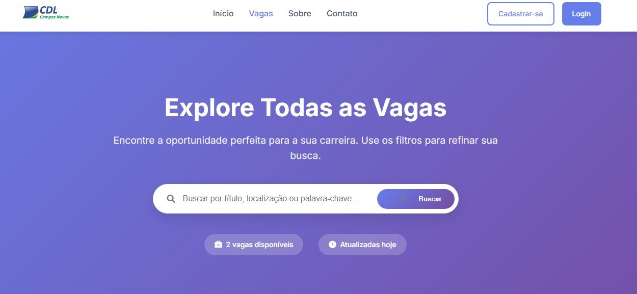 CDL de Campos Novos movimenta nova Plataforma de Empregos