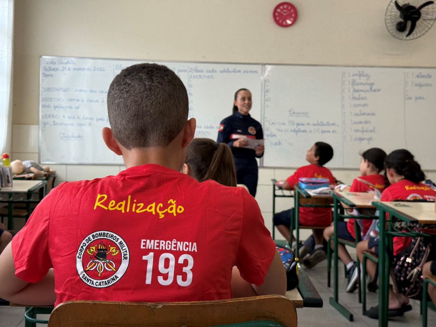 CBMSC dobra número de crianças atendidas pelo Programa Bombeiro Mirim