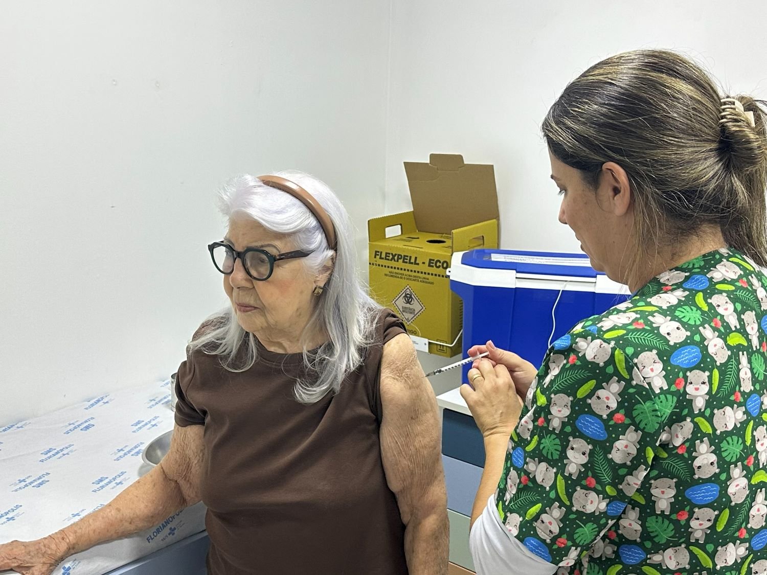 SC entra na última semana de campanha de vacinação contra a gripe