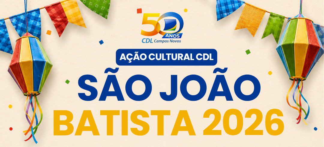 CDL apoiará Festividades de São João Batista e movimento com lojistas