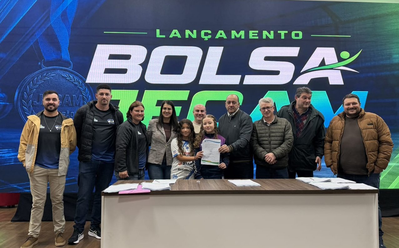 Prefeitura assina Concessão da Bolsa JECAM 2026