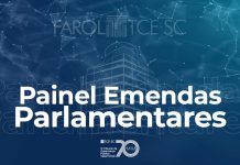 TCE/SC apresenta painel inédito que reúne informações sobre emendas parlamentares