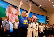 João Rodrigues é oficializado candidato ao governo; aliança confirma Chiodini como vice e Amin e Lunelli ao Senado
