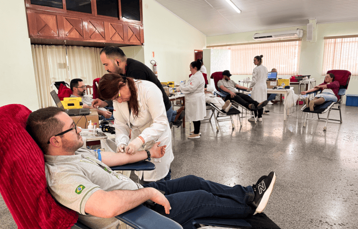 Solidariedade que salva vidas – Ação na Copercampos resulta na coleta de 160 bolsas de sangue