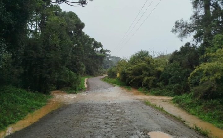 Secretaria de Obras monitora pontos afetados pelas chuvas em Campos Novos