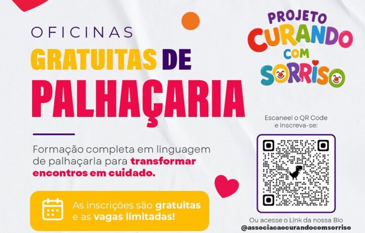Oficina de Palhaçaria está com inscrições abertas