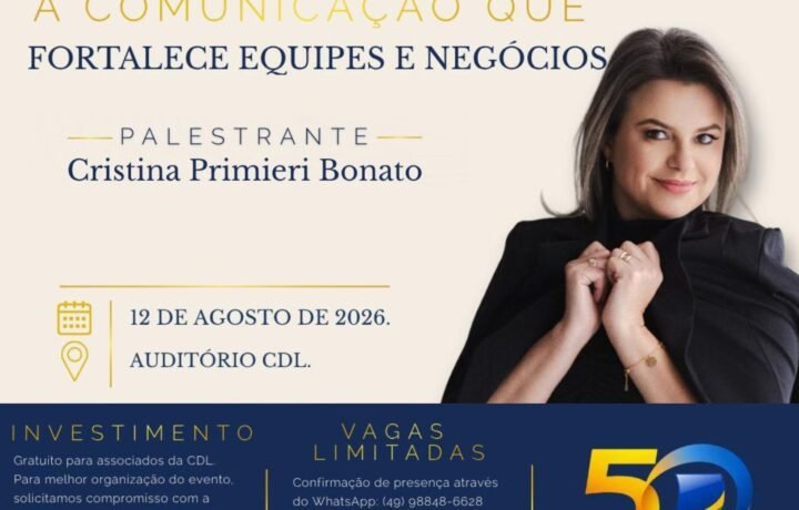 CDL realizará Workshop de Comunicação em Campos Novos