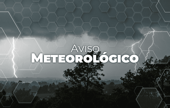 Chuva intensa e temporais entre sábado (19) e domingo (20