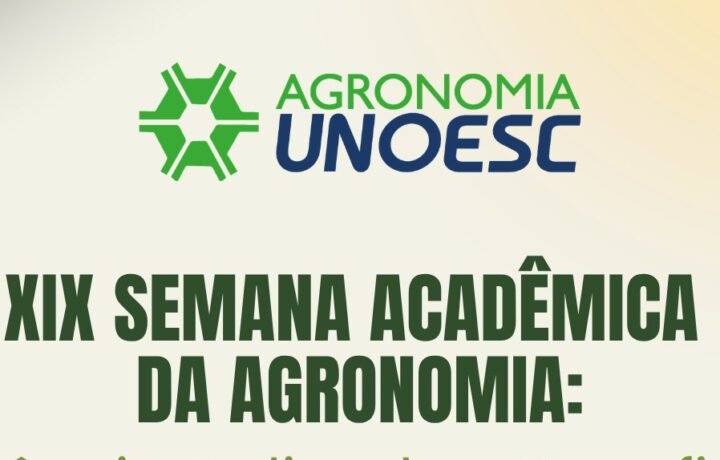 Semana Acadêmida de Agronomia trabalhará: Ciência Aplicada e Desafios do Agronegócio