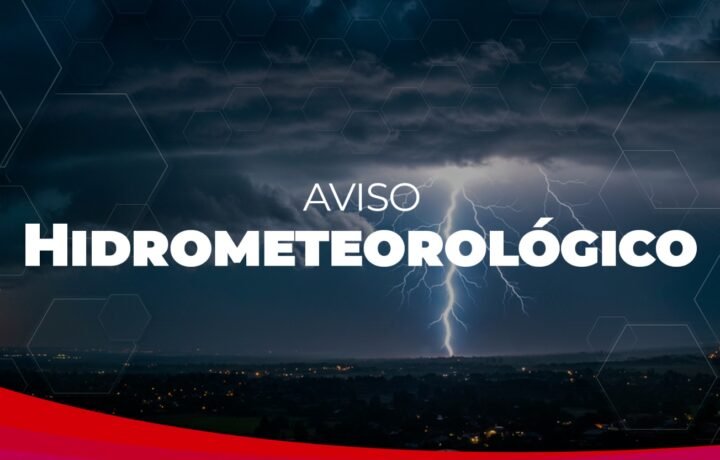 Temporais com granizo, vendavais e chuva intensa até a sexta-feira