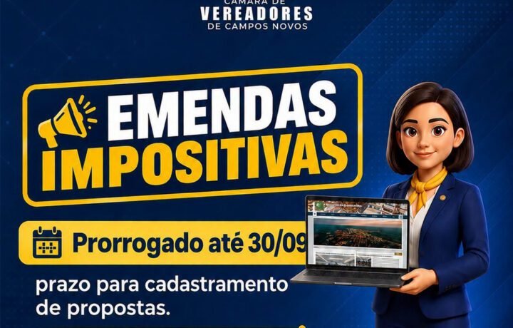 Câmara prorroga prazo para Emendas Impositivas