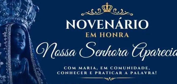 Novenário para Romaria em honra à Nossa Senhora Aparecida começa amanhã