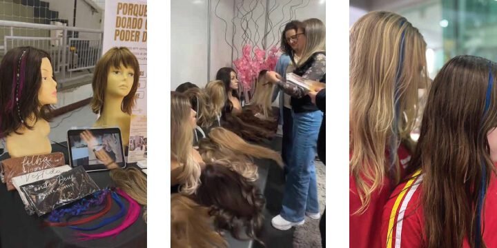 Projeto social ‘Fios de Esperança’ ajuda pessoas a enfrentar a perda capilar e recuperar a autoestima