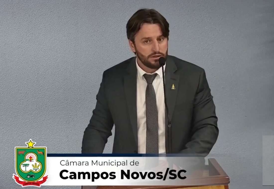 O vereador mencionou em tribuna que do recurso de 70 Milhões recebidos pela prefeitura referentes à ação judicial movida pelo Município contra a Enercan – Campos Novos Energia S.A, a Administração já gastou 21 Milhões;